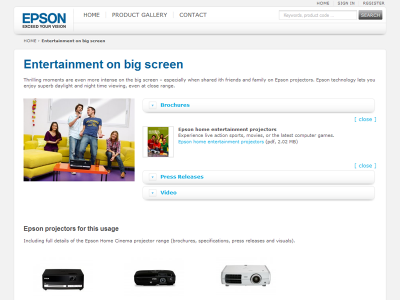 Epson Home Cinema 2009: Ilustrácia 4