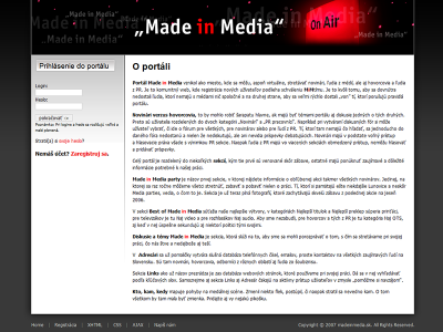 Portál Made in Media: Ilustrácia 2